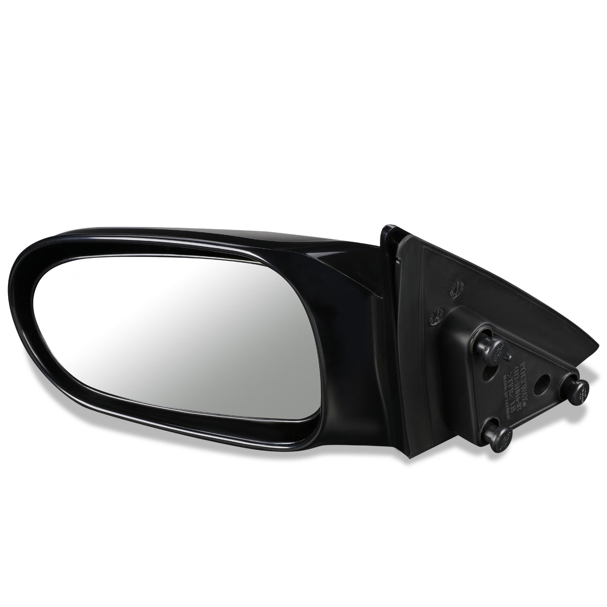 RETROVISOR MIRROR - OEM - 00-02 MAZDA 626 - POWERED - PAINTABLE - BLACK - LEFT