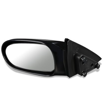 RETROVISOR MIRROR - OEM - 00-02 MAZDA 626 - POWERED - PAINTABLE - BLACK - LEFT