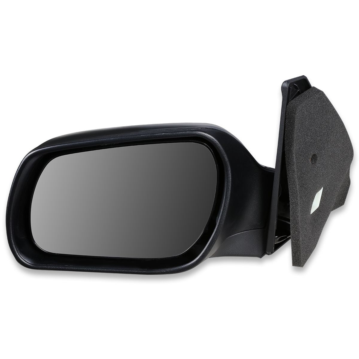 RETROVISOR MIRROR - OEM - 04-09 MAZDA 3 - POWERED - TEXTURED - BLACK - LEFT