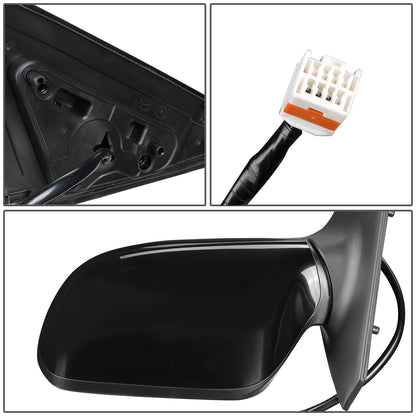 RETROVISOR MIRROR - OEM - 06-07 MAZDA MAZDASPEED 6 - POWERED - PAINTABLE - BLACK - LEFT