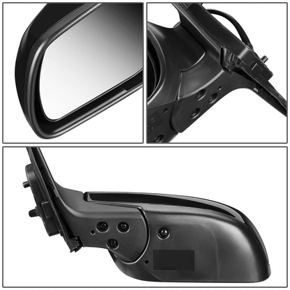 RETROVISOR MIRROR - OEM - 06-07 MAZDA MAZDASPEED 6 - POWERED - HEATED - PAINTABLE - BLACK - LEFT