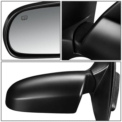 RETROVISOR MIRROR - OEM - 05-06 MAZDA TRIBUTE - POWERED - HEATED - PAINTABLE - BLACK - LEFT