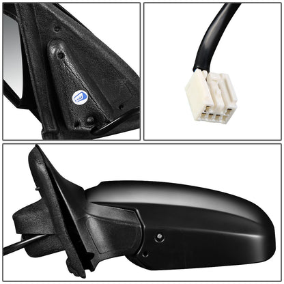 RETROVISOR MIRROR - OEM - 05-06 MAZDA TRIBUTE - POWERED - HEATED - PAINTABLE - BLACK - LEFT