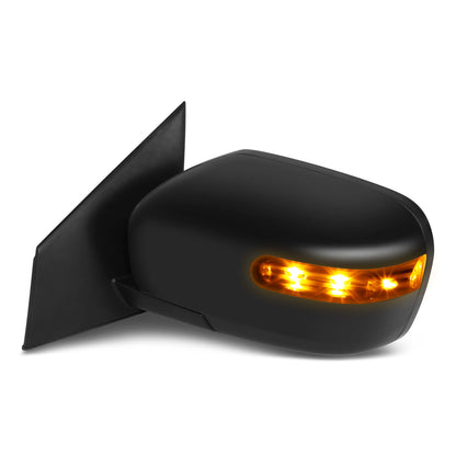 RETROVISOR MIRROR - OE STYLE - MAZDA CX-9 07-09 - WITH POWER WITH HEATED GLASS WITH SIGNAL - DRIVER SIDE - PAINT TO MATCH - BLACK