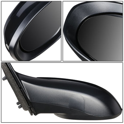 RETROVISOR MIRROR - OEM - 09-13 MAZDA 6 - POWERED - PAINTABLE - BLACK - LEFT