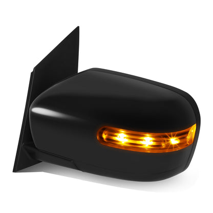 RETROVISOR MIRROR - OE STYLE - MAZDA CX-7 2007-2012 - WITH POWER WITH HEATED GLASS WITH SIGNAL - DRIVER LEFT SIDE - BLACK