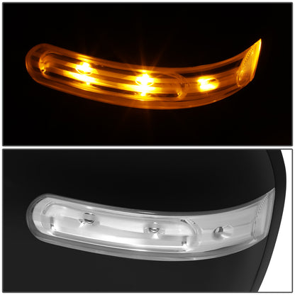 RETROVISOR MIRROR - OE STYLE - MAZDA CX-7 2007-2012 - WITH POWER WITH HEATED GLASS WITH SIGNAL - DRIVER LEFT SIDE - BLACK