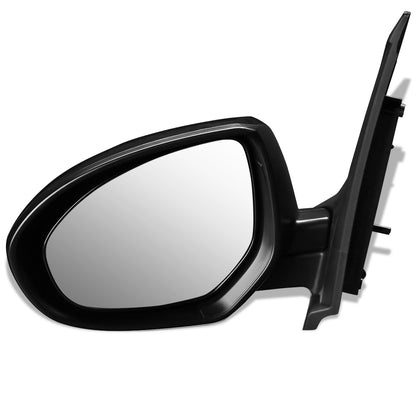 RETROVISOR MIRROR - OEM - 11-14 MAZDA 2 - POWERED - PAINTABLE - BLACK - LEFT