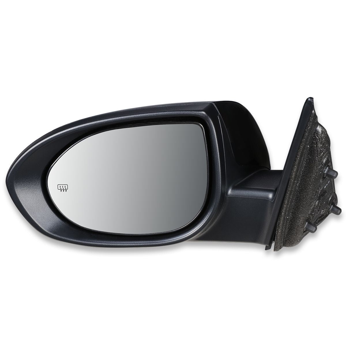 RETROVISOR MIRROR - OEM - 09-13 MAZDA 6 - POWERED - HEATED - PAINTABLE - BLACK - LEFT