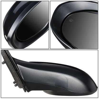 RETROVISOR MIRROR - OEM - 09-13 MAZDA 6 - POWERED - HEATED - PAINTABLE - BLACK - LEFT