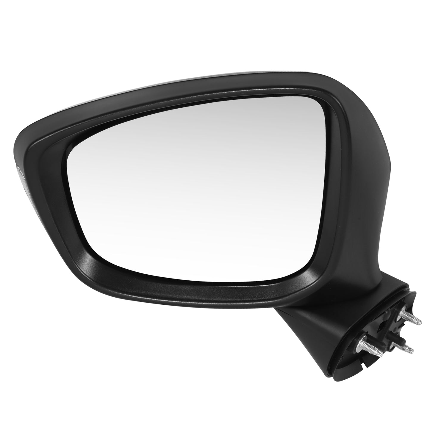 RETROVISOR MIRROR - OE STYLE - MAZDA CX-5 13-15 - WITH POWER WITH HEATED WITH SIGNAL - DRIVER SIDE - PAINT TO MATCH - BLACK