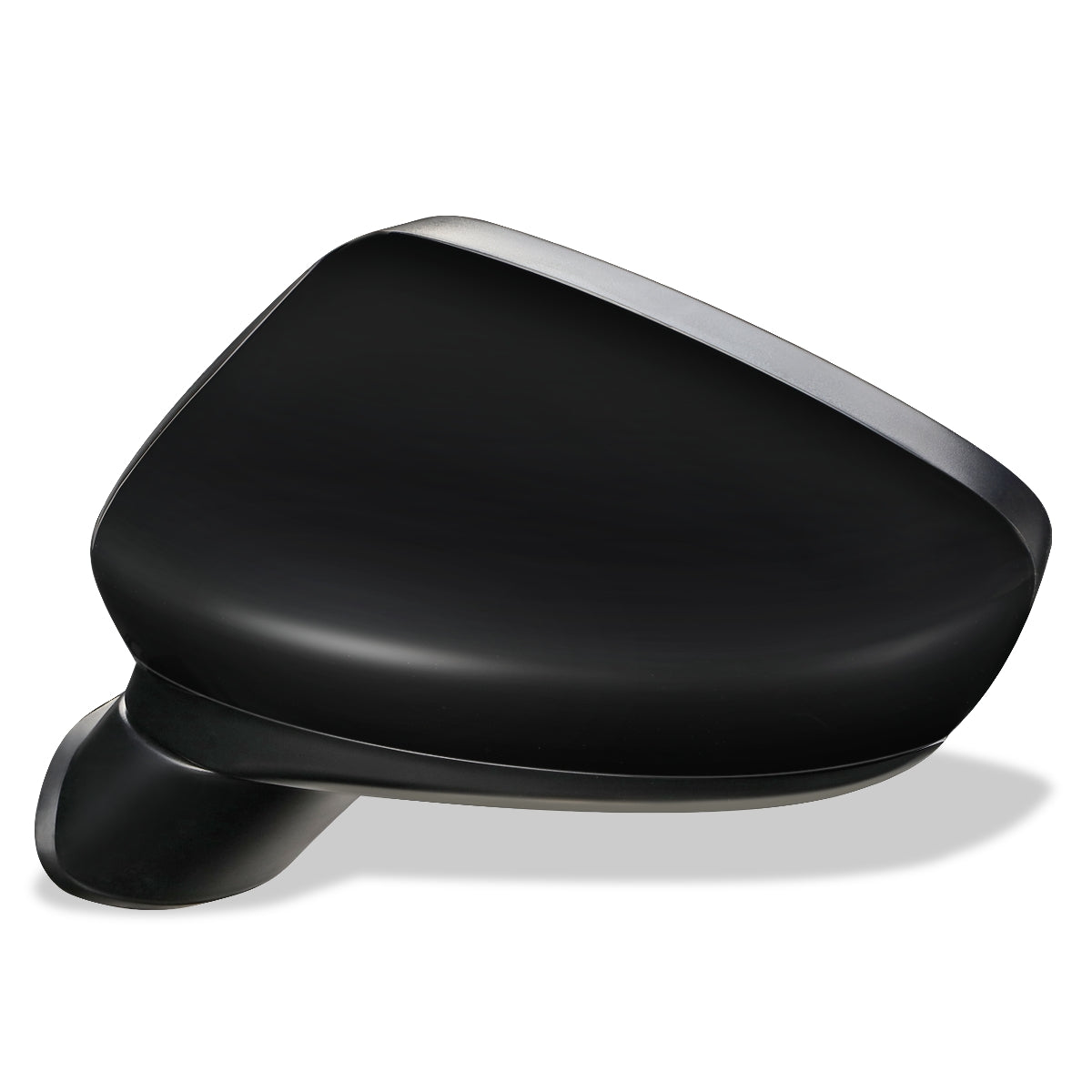 RETROVISOR MIRROR - OEM - 14-17 MAZDA 6 - POWERED - W/ SIGNAL LIGHT - FOLDING - BLACK MATERIAL - LEFT