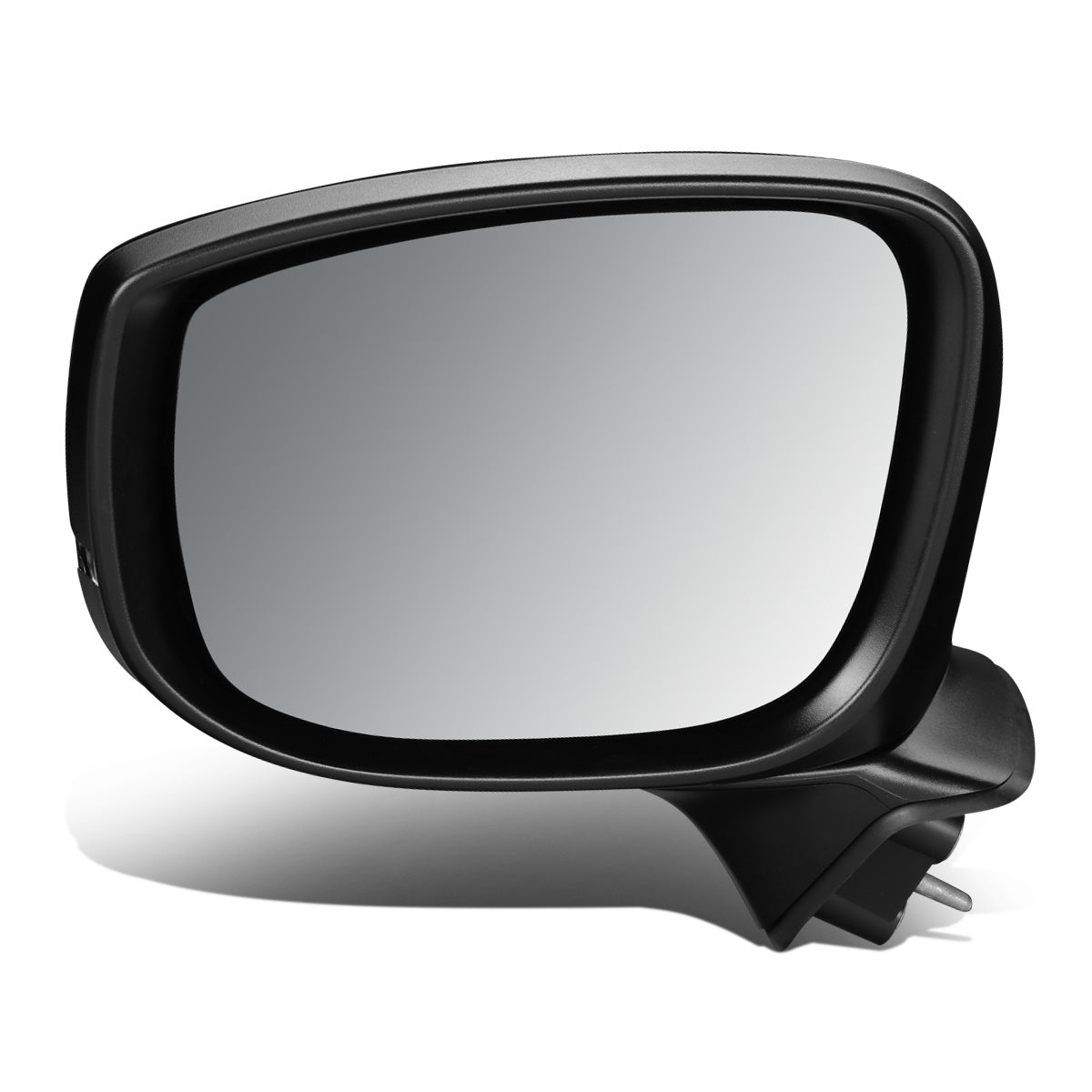 RETROVISOR MIRROR - OEM - 16-20 MAZDA CX-9 - POWERED - W/ SIGNAL LIGHT - FOLDING - BLACK MATERIAL - LEFT