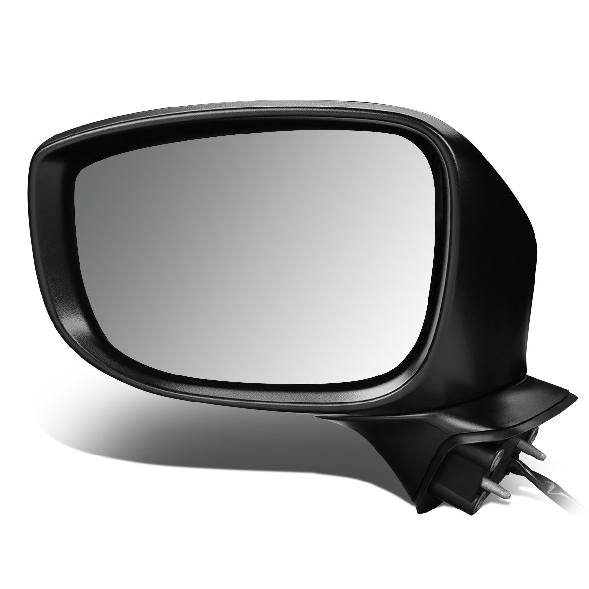 RETROVISOR MIRROR - OEM - 16-20 MAZDA CX-9 - POWERED - HEATED - W/ SIGNAL LIGHT - FOLDING - BLACK MATERIAL - LEFT