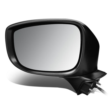 RETROVISOR MIRROR - OEM - 16-20 MAZDA CX-9 - POWERED - HEATED - W/ SIGNAL LIGHT - FOLDING - BLACK MATERIAL - LEFT