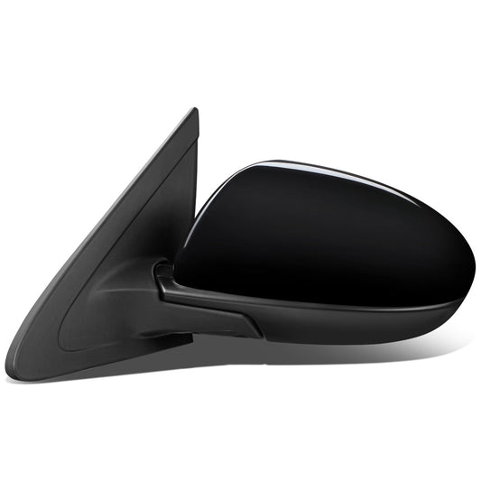 RETROVISOR MIRROR - OEM - 10-13 MAZDA 3 - POWERED - W/ BSD - FOLDING - BLACK MATERIAL - LEFT