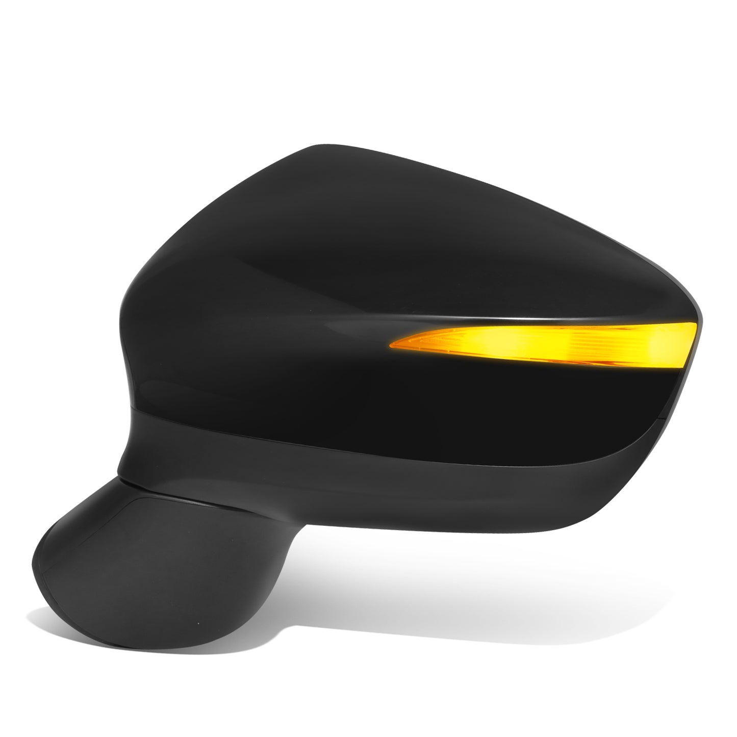 RETROVISOR MIRROR - OE STYLE - MAZDA CX-5 2015-2016 - WITH POWER WITH HEATED WITH SIGNAL - DRIVER LEFT SIDE - BLACK