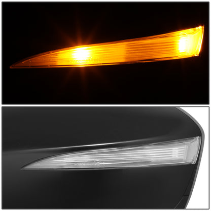 RETROVISOR MIRROR - OE STYLE - MAZDA CX-5 2015-2016 - WITH POWER WITH HEATED WITH SIGNAL - DRIVER LEFT SIDE - BLACK