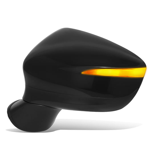 RETROVISOR MIRROR - OE STYLE - MAZDA CX-3 2016-2022 - WITH POWER WITH HEATED WITH SIGNAL - DRIVER LEFT SIDE - BLACK