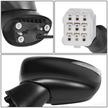 RETROVISOR MIRROR - OE STYLE - MAZDA CX-3 2016-2022 - WITH POWER WITH HEATED WITH SIGNAL - DRIVER LEFT SIDE - BLACK