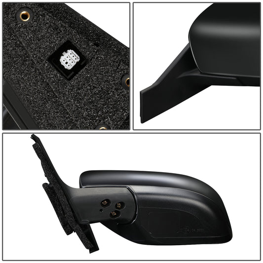 RETROVISOR MIRROR - OEM - 11-17 MAZDA 5 - POWERED - FOLDING - BLACK MATERIAL - LEFT