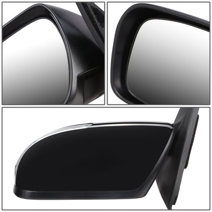 RETROVISOR MIRROR - OEM - 11-17 MAZDA 5 - POWERED - W/ SIGNAL LIGHT - FOLDING - BLACK MATERIAL - LEFT
