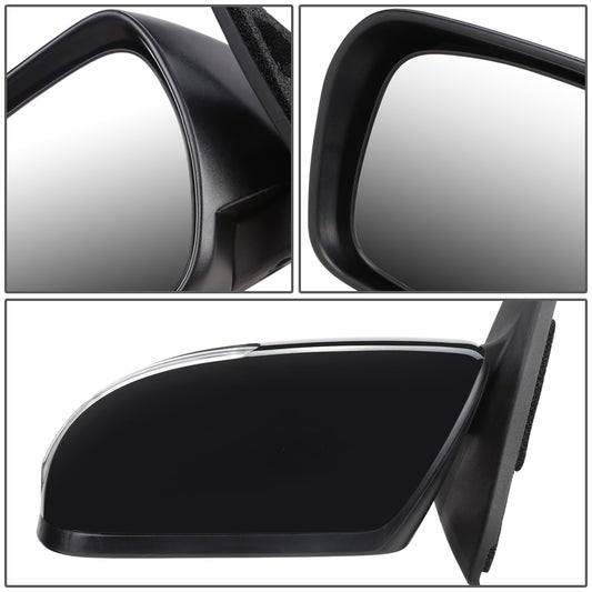 RETROVISOR MIRROR - OEM - 11-17 MAZDA 5 - POWERED - W/ SIGNAL LIGHT - FOLDING - BLACK MATERIAL - LEFT