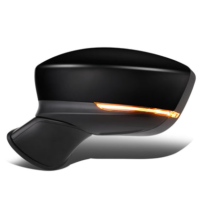 RETROVISOR MIRROR - OEM - 14-17 MAZDA 6 - POWERED - HEATED - W/ SIGNAL LIGHT - FOLDING - BLACK MATERIAL - LEFT