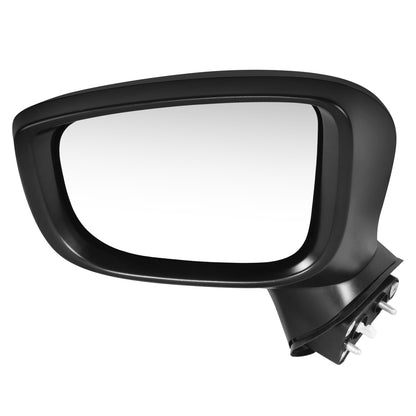 RETROVISOR MIRROR - OE STYLE - MAZDA 3 17-18 - WITH POWER WITH HEATED WITH SIGNAL - MEXICO BULIT - DRIVER SIDE - PAINT TO MATCH - BLACK