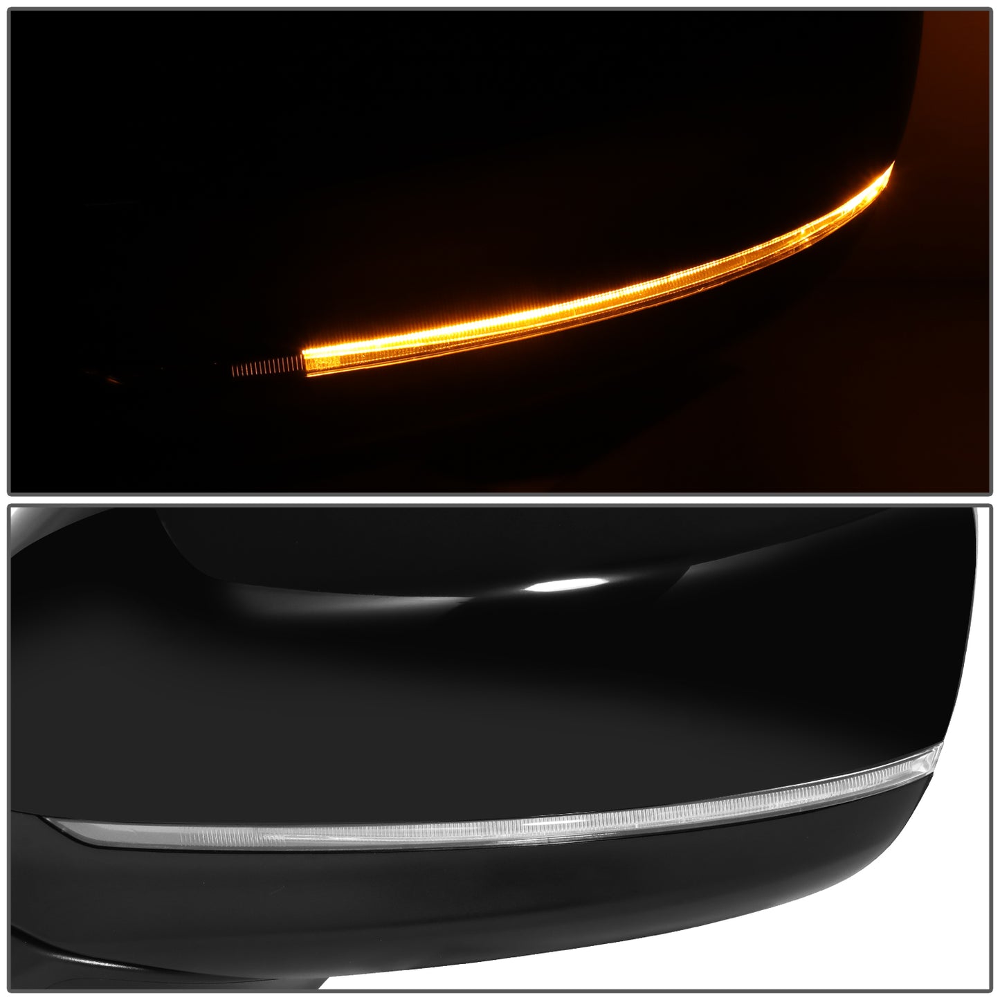 RETROVISOR MIRROR - OE STYLE - MAZDA CX-5 19-21 - WITH POWER FOLD WITH BLIND SPOT WITH SIGNAL - DRIVER SIDE - PAINT TO MATCH - BLACK