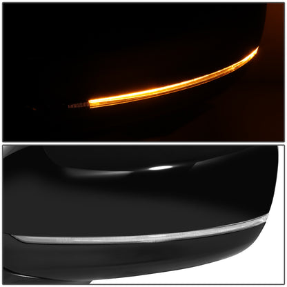 RETROVISOR MIRROR - OE STYLE - MAZDA CX-5 19-23 - WITH POWER WITH HEATED FOLD WITH BLIND SPOT WITH SIGNAL - DRIVER SIDE - PAINT TO MATCH - BLACK