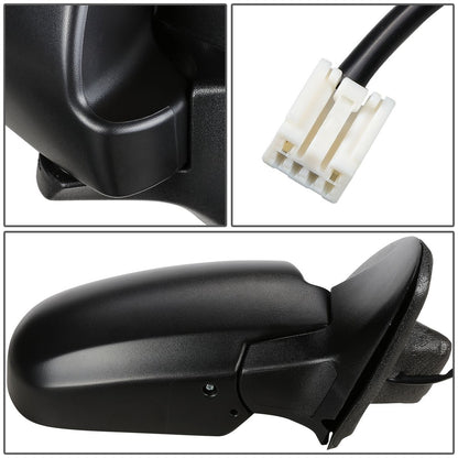 RETROVISOR MIRROR - OEM - 01-04 MAZDA TRIBUTE - POWERED - TEXTURED - BLACK - RIGHT