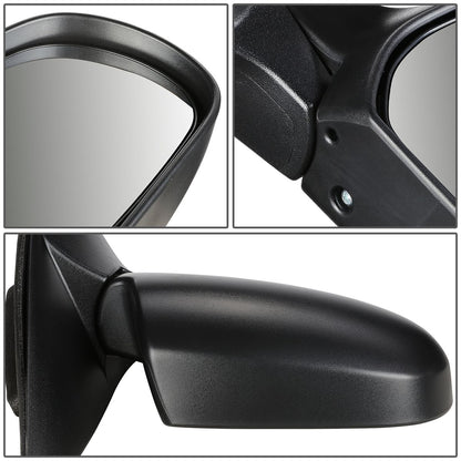 RETROVISOR MIRROR - OEM - 01-04 MAZDA TRIBUTE - POWERED - TEXTURED - BLACK - RIGHT