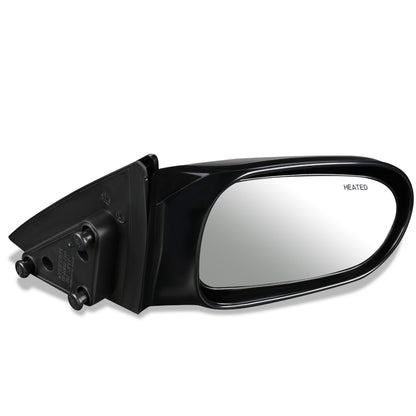 RETROVISOR MIRROR - OEM - 00-02 MAZDA 626 - POWERED - HEATED - PAINTABLE - BLACK - RIGHT