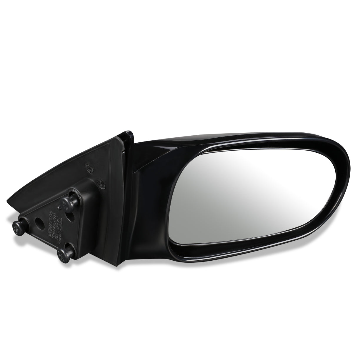 RETROVISOR MIRROR - OEM - 00-02 MAZDA 626 - POWERED - PAINTABLE - BLACK - RIGHT