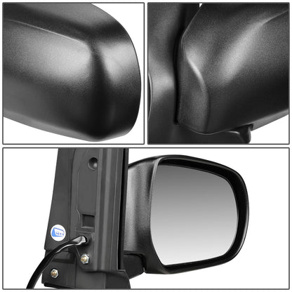 RETROVISOR MIRROR - OEM - 00-06 MAZDA MPV - POWERED - TEXTURED - BLACK - RIGHT