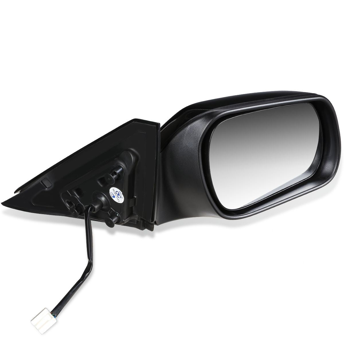 RETROVISOR MIRROR - OEM - 03-08 MAZDA 6 NON TURBO - POWERED - PAINTABLE - BLACK - RIGHT