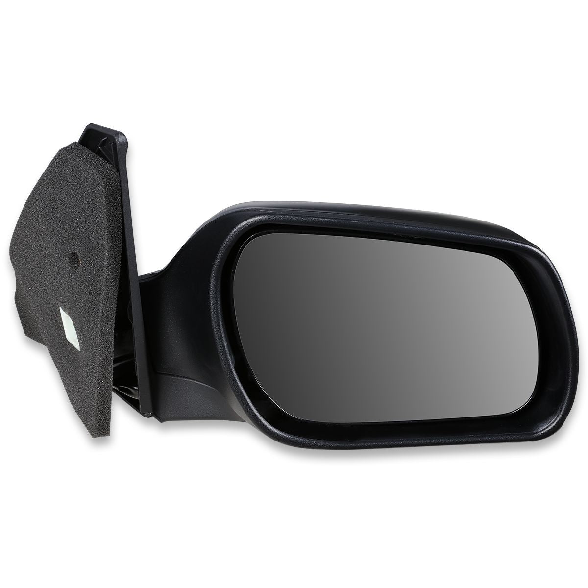 RETROVISOR MIRROR - OEM - 04-09 MAZDA 3 - POWERED - TEXTURED - BLACK - RIGHT