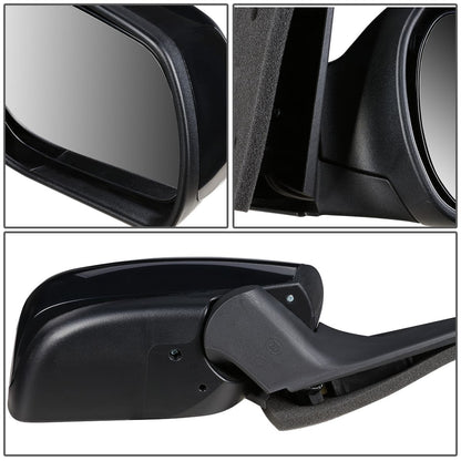 RETROVISOR MIRROR - OEM - 04-09 MAZDA 3 - POWERED - TEXTURED - BLACK - RIGHT