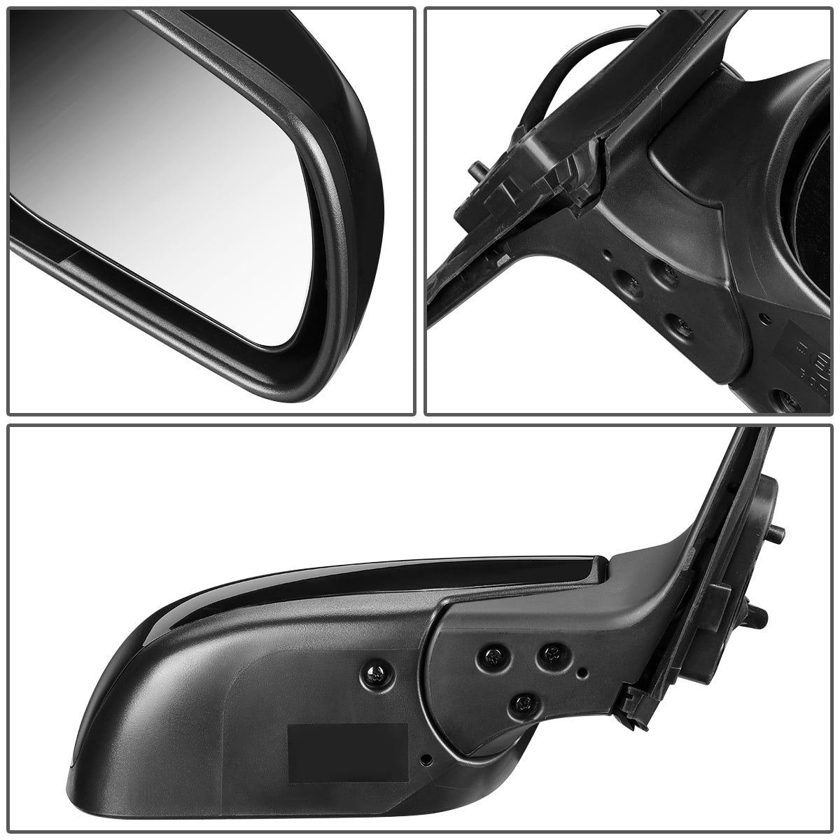 RETROVISOR MIRROR - OEM - 06-07 MAZDA MAZDASPEED 6 - POWERED - HEATED - PAINTABLE - BLACK - RIGHT