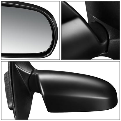 RETROVISOR MIRROR - OEM - 01-06 MAZDA TRIBUTE - POWERED - PAINTABLE - BLACK - RIGHT