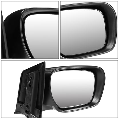 RETROVISOR MIRROR - OEM - 07-12 MAZDA CX-7 - POWERED - PAINTABLE - BLACK - RIGHT