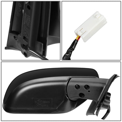 RETROVISOR MIRROR - OEM - 07-12 MAZDA CX-7 - POWERED - PAINTABLE - BLACK - RIGHT