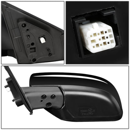 RETROVISOR MIRROR - OEM - 07-09 MAZDA CX-9 - POWERED - PAINTABLE - BLACK - RIGHT