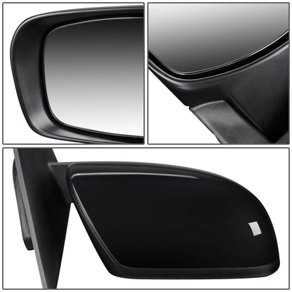 RETROVISOR MIRROR - OEM - 07-09 MAZDA CX-9 - POWERED - HEATED - PAINTABLE - BLACK - RIGHT