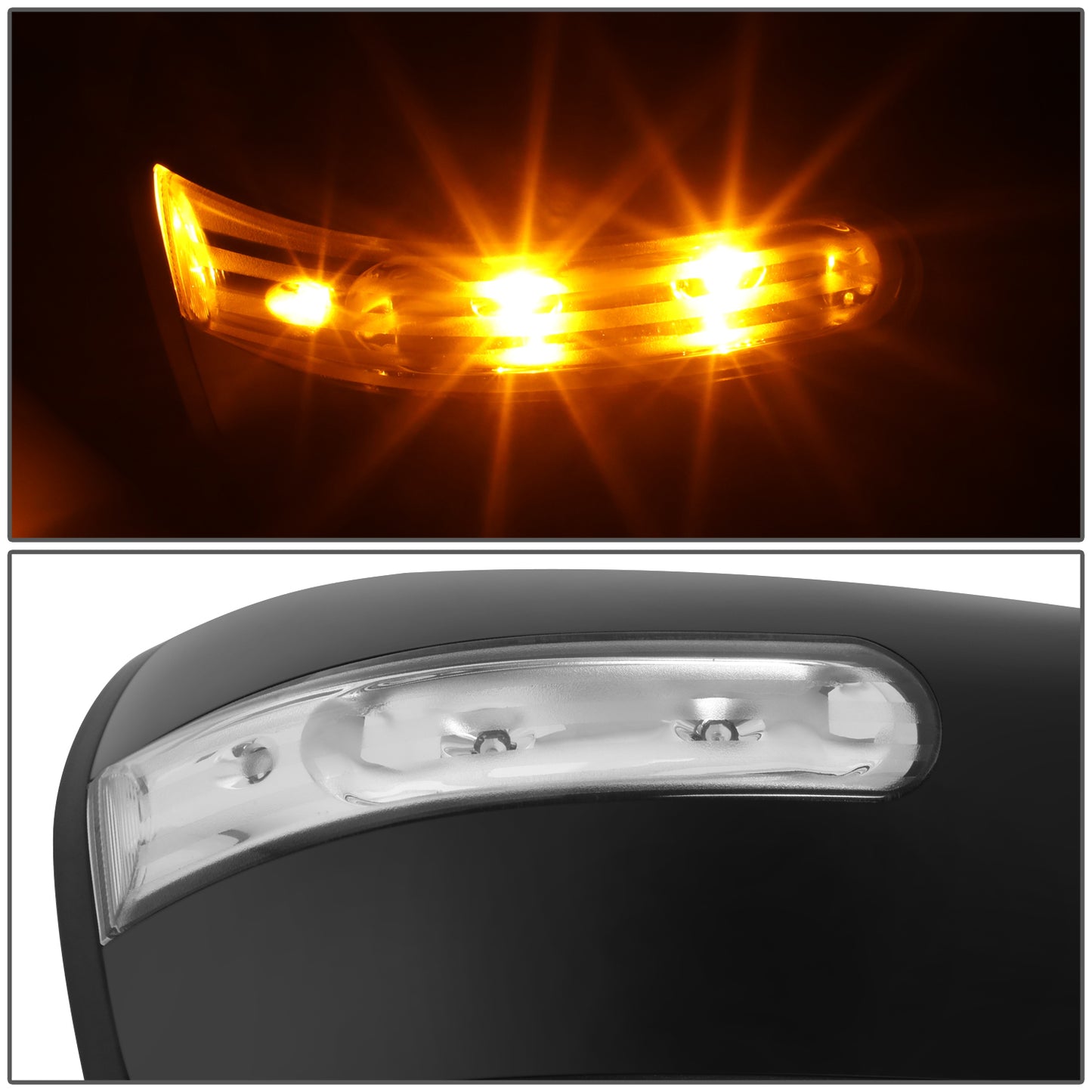 RETROVISOR MIRROR - OE STYLE - MAZDA CX-9 07-09 - WITH POWER WITH SIGNAL - PASSENGER SIDE - PAINT TO MATCH - BLACK