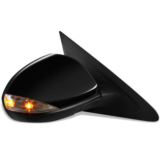 RETROVISOR MIRROR - OEM - 10-13 MAZDA 3 - POWERED - PAINTABLE - BLACK - RIGHT