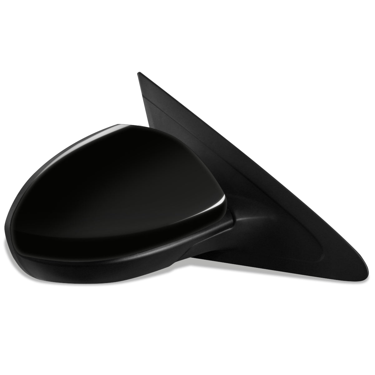 RETROVISOR MIRROR - OEM - 10-13 MAZDA 3 - POWERED - HEATED - PAINTABLE - BLACK - RIGHT