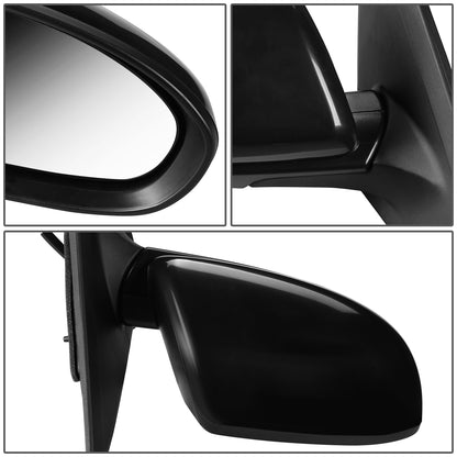 RETROVISOR MIRROR - OEM - 10-13 MAZDA 3 - POWERED - HEATED - PAINTABLE - BLACK - RIGHT