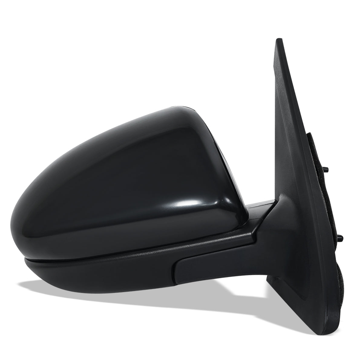 RETROVISOR MIRROR - OEM - 10-13 MAZDA 3 - POWERED - PAINTABLE - BLACK - RIGHT